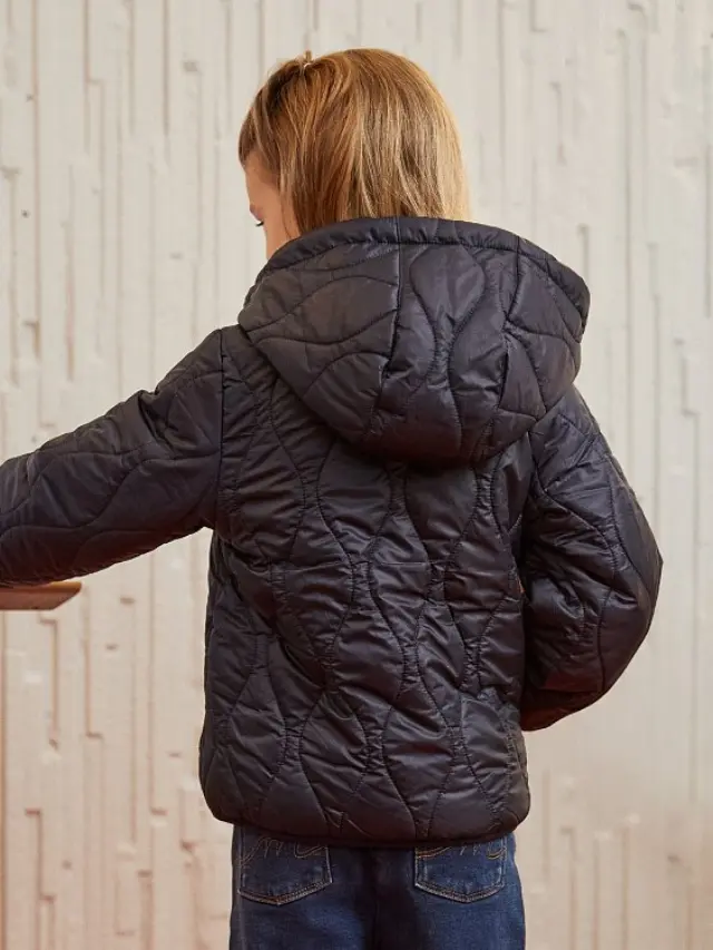 Παιδικό Μπουφάν για Κορίτσια Floral Puffer ΜΠΛΕ 3