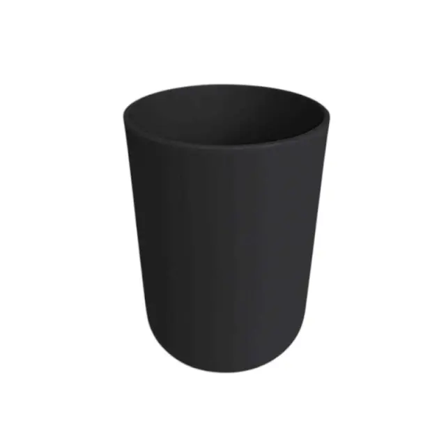 Θήκες οδοντόβουρτσας πλαστικές σε σετ 5Χ - Black - 21795