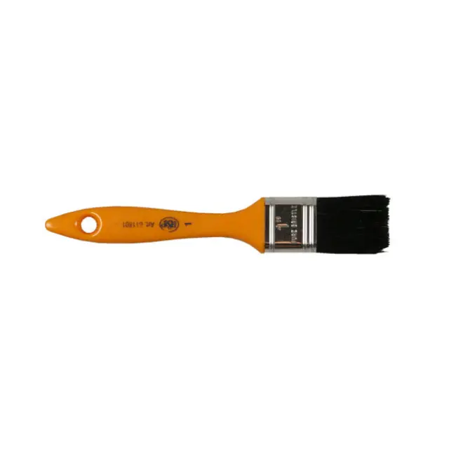 Paintbrush flat 1.0" yellow