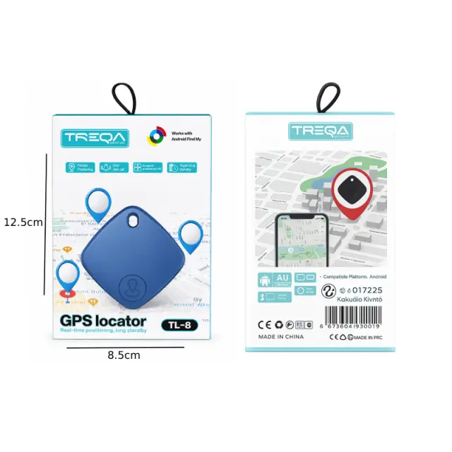 Treqa Έξυπνος GPS Locator Bluetooth Tracker TL-8 Συμβατός με Android Find My - Smart GPS Locator Bluetooth Tracker Compatible with Android Find My 017225 2