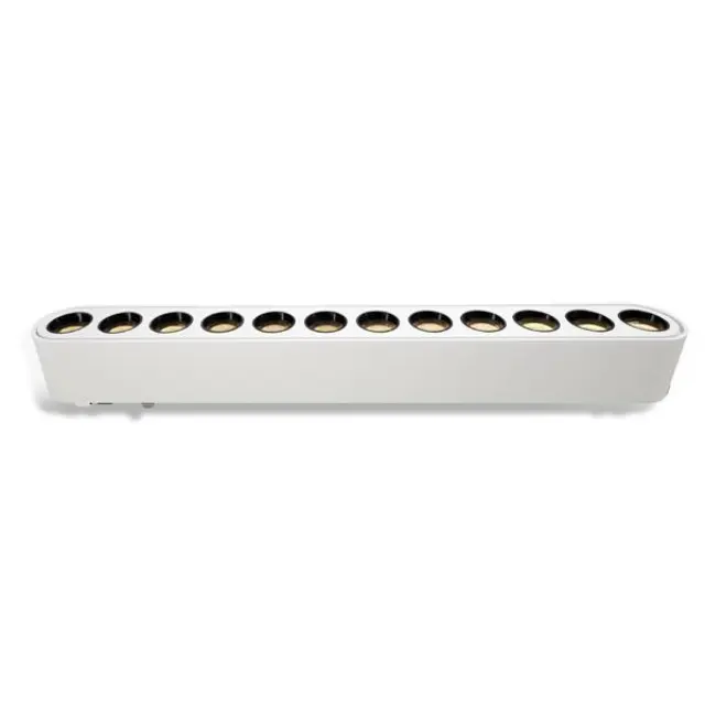 ΦΩΤΙΣΤΙΚΟ ΜΑΥΡΟ ΜΑΓΝΗΤΙΚΗΣ ΡΑΓΑΣ ULTRA SLIM 12W 3CCT 222xW25xH27.5mm 36⁰ Άσπρο