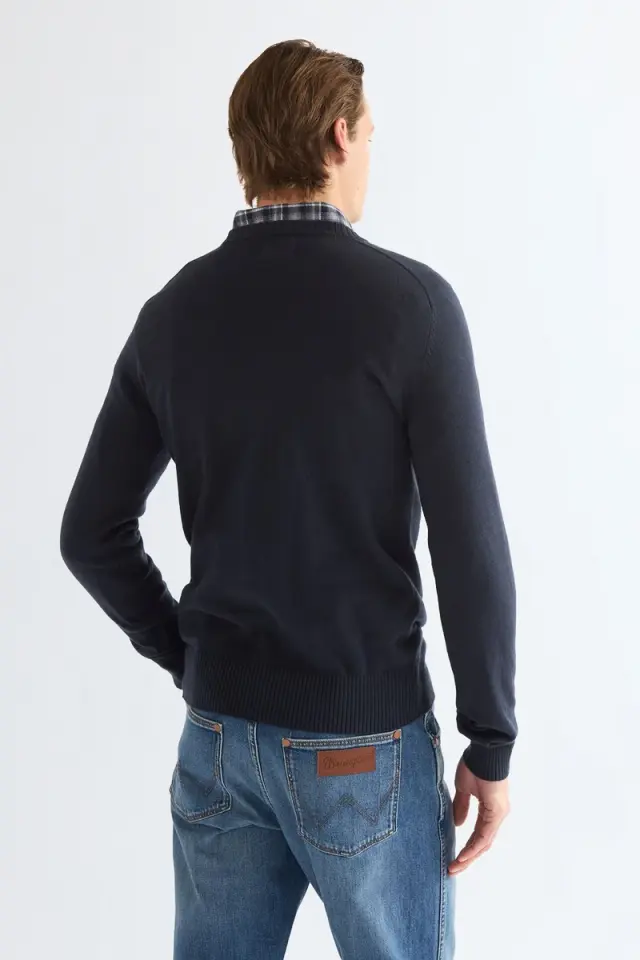 Wrangler Ανδρικό Πλεκτό 112386980 - Dark Sapphire - XL 2