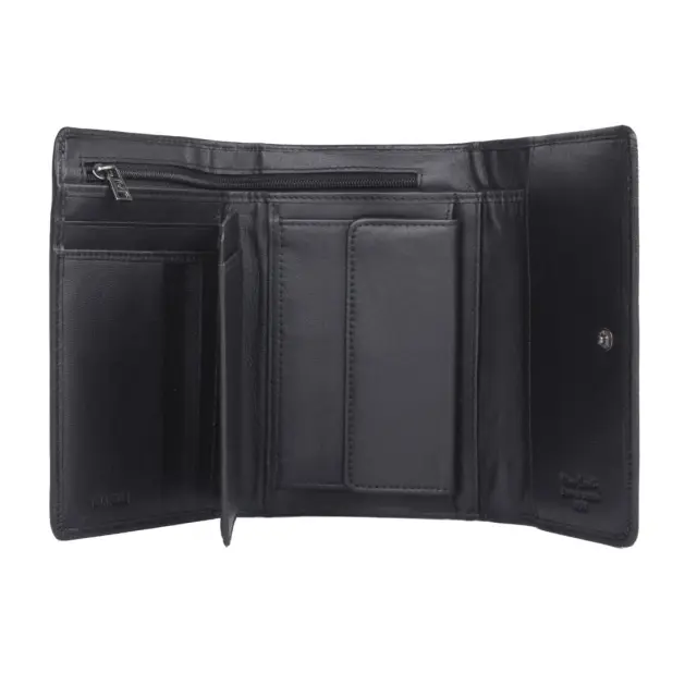 Pierre Cardin Γυναικείο Δερμάτινο Πορτοφόλι Μαύρο (6334 TILAK90) 2