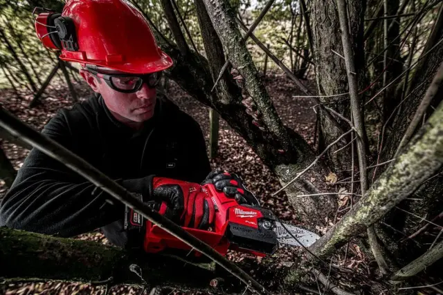Milwaukee 4933472212 - Αλυσοπρίονο Μπαταρίας M12 FHS-602X MW με Λάμα 14cm με Φορτιστή + 2 Μπαταρίες M12 B6 (2x 6.0Ah) 2