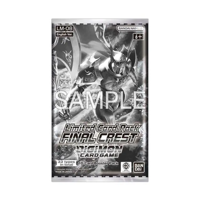 Digimon Card Game Limited Card Pack Display FINAL CREST LM-08 (6 pcs) - EN 2