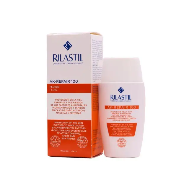 RILASTIL Sun System MD AK-Repair 100+ Αντηλιακή Προστασία κατά της Ακτινικής Κεράτωσης, 50ml