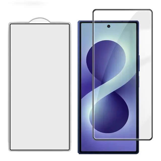 Full Cover Tempered Glass για Galazy Z Fold 7/ Z Fold 8 Ultra- Black OEM