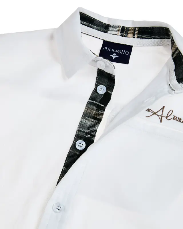 Πουκάμισο 100% cotton με κέντημα 3