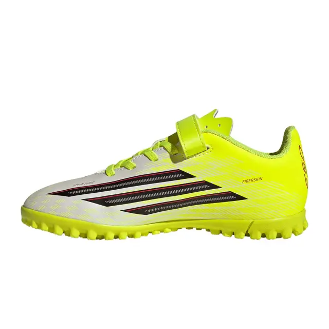 adidas Performance Kids F50 Club Hook Loop Turf J Άσπρο - Κίτρινο JS1484 (adidas Performance) 2