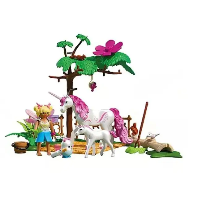 Playmobil - Magical Unicorn Stable (71839) - Toys