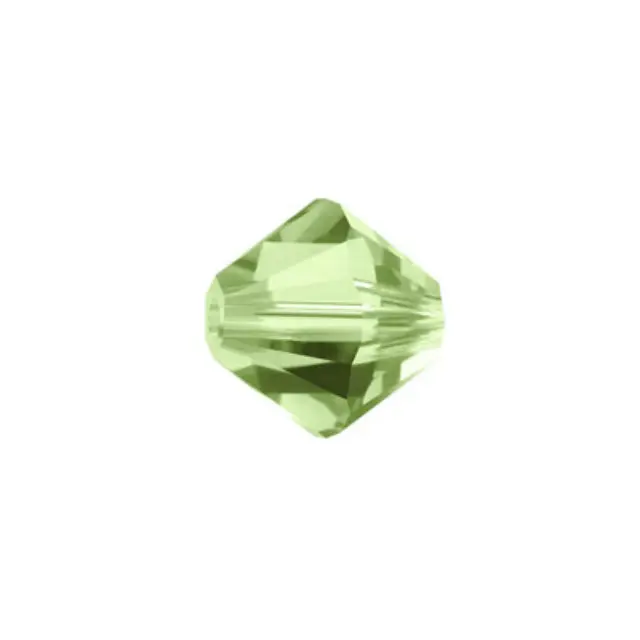 Swarovski 5328 XILION Bicone Peridot 10mm - 4τεμ