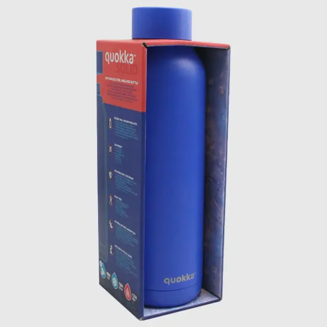 Quokka Μπουκάλι Θερμός Ανοξείδωτο ULTRAMARINE 630 ML 2