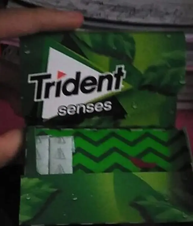 Trident Senses Δυόσμος Χωρίς Ζάχαρη 27gr 1 τμχ