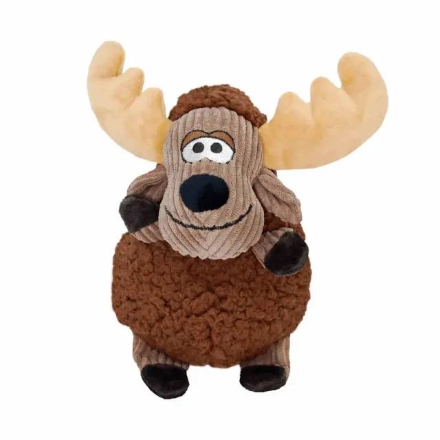 Kong Sherps Floofs Moose Παιχνίδι Ανάκτησης με Ήχο για Σκύλους/ Medium 25.4x0x21.6cm Μονόχρωμο 3