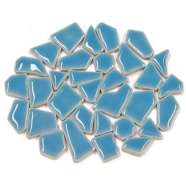Υαλωμένο Πλακάκι Flip Mini - FM21 Caribbean Blue - 100gr