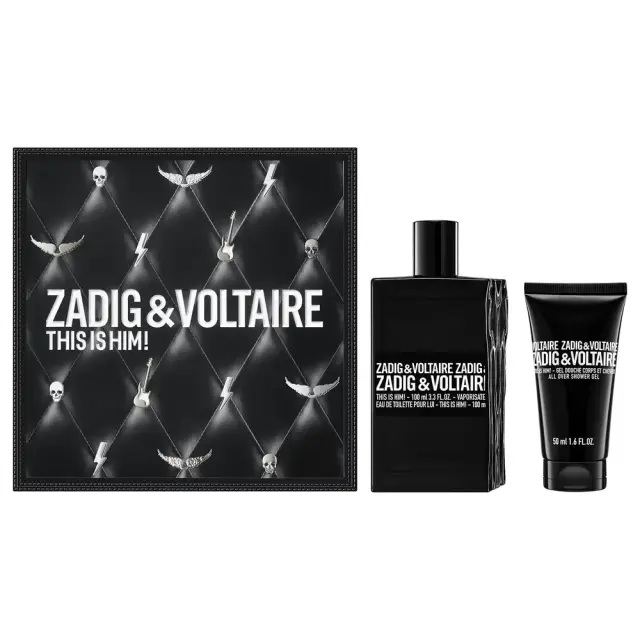 Zadig & Voltaire This Is Him Ανδρικό Αρωματικό Σετ: Eau de Toilette 100ml + Shower Gel 50ml