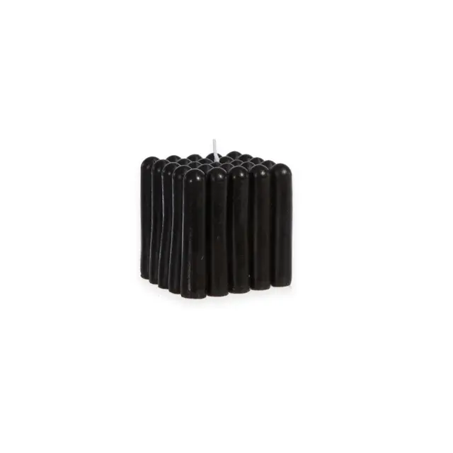 Nef-Nef Homeware Αρωματικό Κερί Fermin 6,5x6,5x7 Black