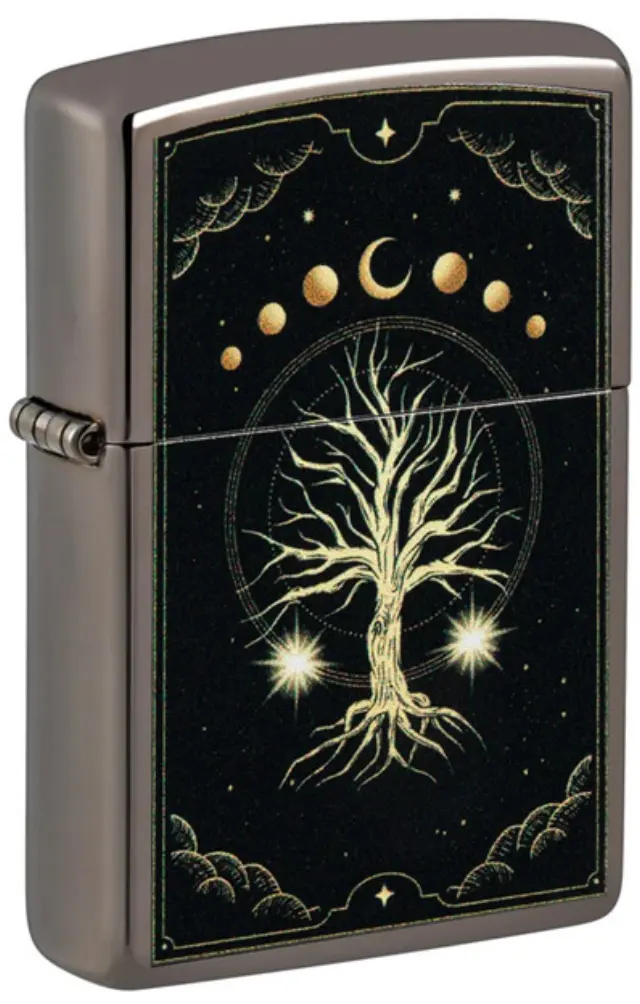 ZIPPO Αναπτήρας - Mystic Nature Black Ice (48636)
