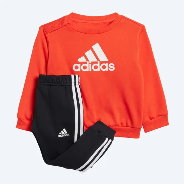 adidas Sportswear Infant's Badge Of Sports Logo Jogger Set Μαύρο - Κόκκινο IS2518 (adidas Sportswear) - 92