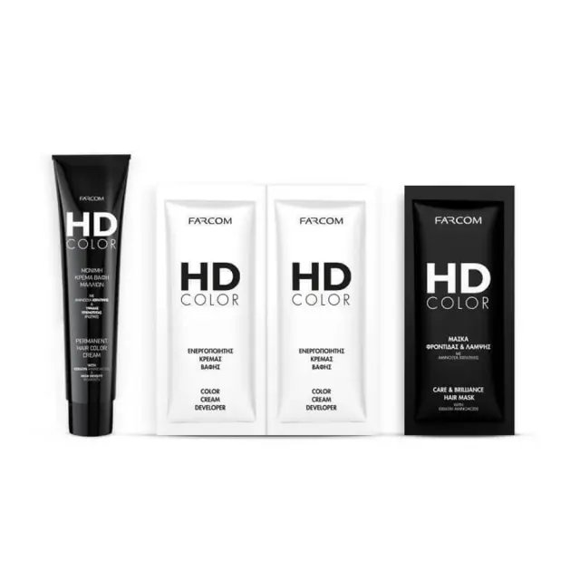 HD Μίνι Σετ Μόνιμης Βαφής 60ml 9 ΞΑΝΘΟ ΠΟΛΥ ΑΝΟΙΧΤΟ/ VERY LIGHT BLONDE 3