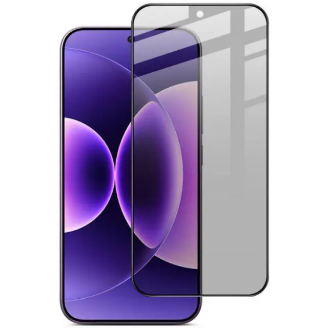 Privacy Tempered Glass για Xiaomi 17- Black OEM