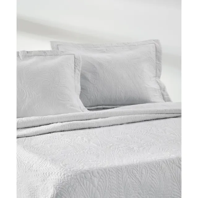 Σετ Κουβερλί Υπέρδιπλο 3 Τεμαχίων Kentia Maldive White 230x250 2