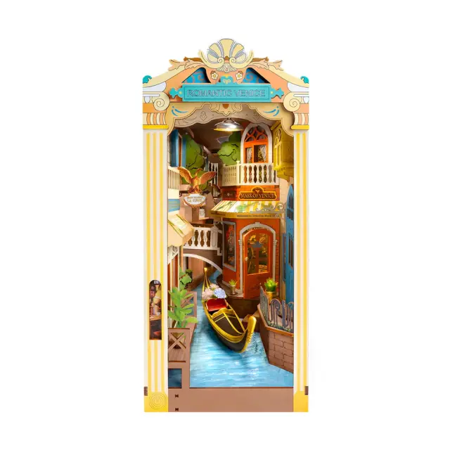 Robotime DIY Κατασκευή Romantic Venice Book Nook TGB08