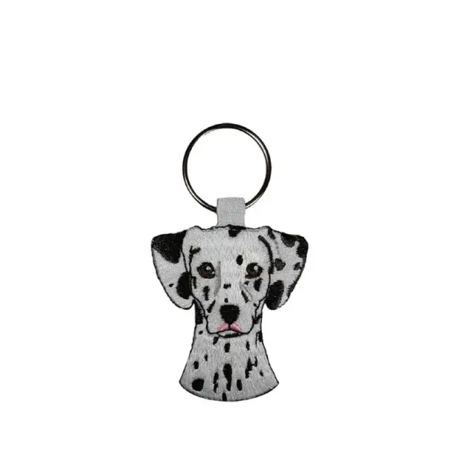 ActionLab Κεντητό Μπρελόκ Dalmatian Μονόχρωμο 2
