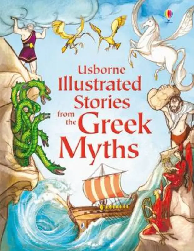 USBORNE ILLUSTRATED ORIGINALS : STORIES FROM THE GREEK MYTHS HC 2