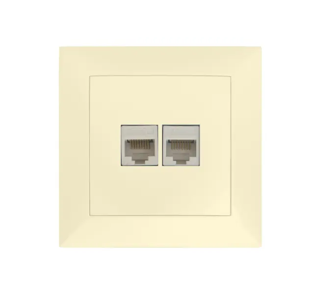 ΠΡΙΖΑ DATA RJ45 Cat.6+ΤΗΛΕΦΩΝΟΥ RJ11 ΠΛΗΡΗΣ ΜΠΕΖ