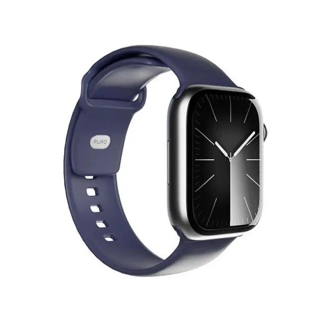 Puro Icon Strap Apple Watch 44/45/46/49mm Navy Blue