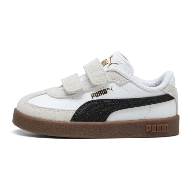 Puma Infant's Club II Era Velcro Άσπρο - Μαύρο 402308-02 (Puma)