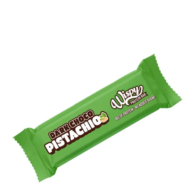Wispy Protein Bar Dark pistachio, 55 g