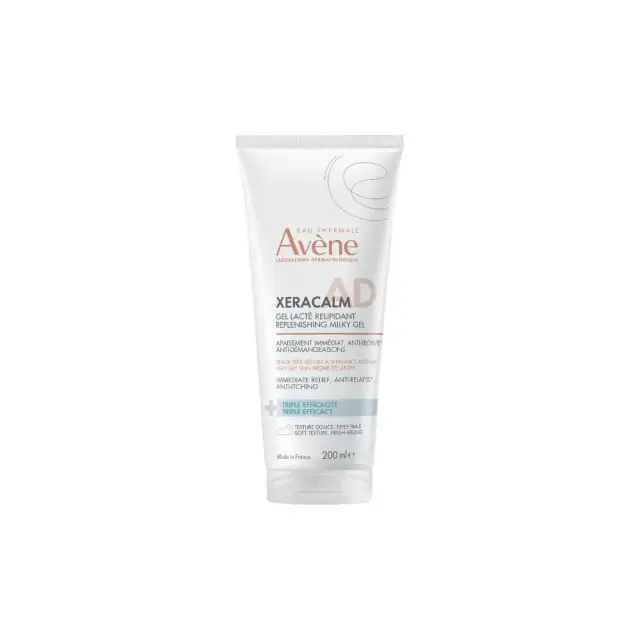 Avene Eau Thermale Xeracalm AD Milky Gel Αναπλήρωσης Λιπιδίων, 200ml