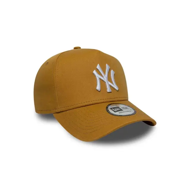New Era Adult League Essentials Eframe MLB New York Yankees Cap Μπεζ 60771716 (New Era) - One Size 3