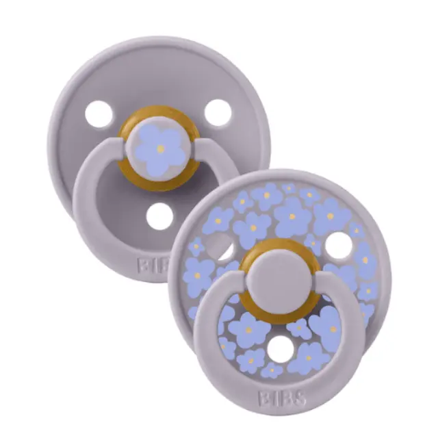 Bibs Πιπίλες 2Pack - Jasmine & Fossil Grey Mix No2