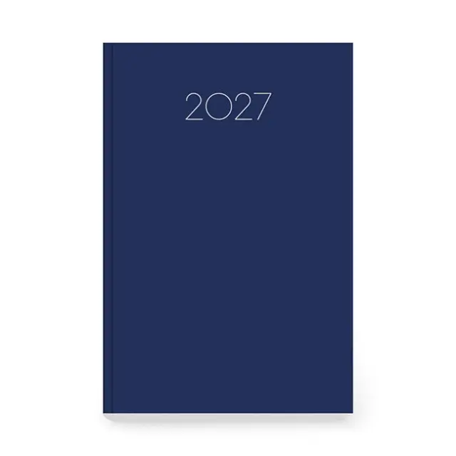 Innostat Ημερήσιο Ημερολόγιο Simple 2027 10×14 Μπλε Σκούρο (355826)