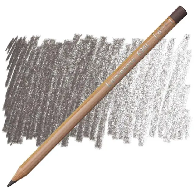 Ξυλομπογιά Caran d'Ache Luminance - 906 Sepia 50%