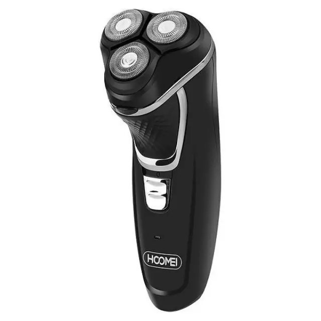 Επαναφορτιζόμενη Ξυριστική Μηχανή Hoomei HM-7968 Μαύρο