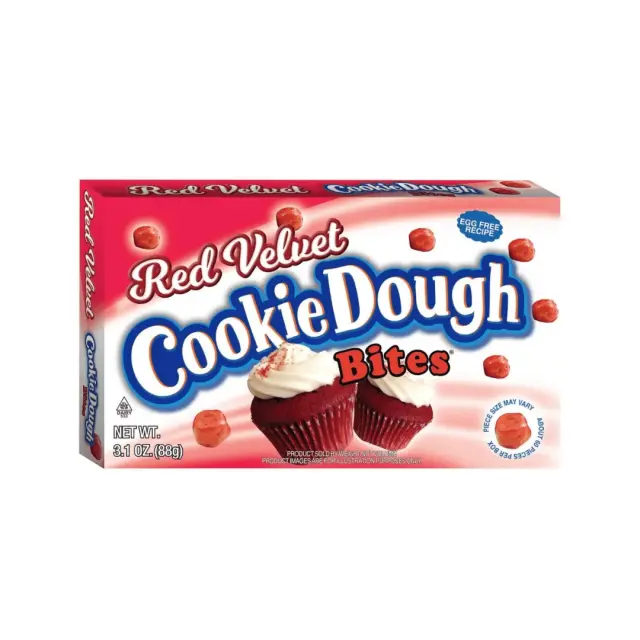Just The Dough Cookie Dough Bites Red Velvet Cupcake Bites 88gr (ΠΡΟΣΟΧΗ! Λιώνει!)