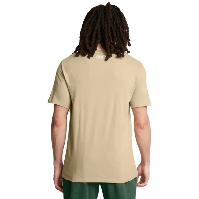 Under Armour Sportstyle Left Chest T-Shirt (1326799-300) - Εκρού 2