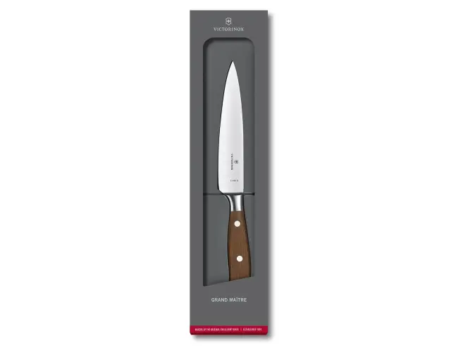 Μαχαίρι Chef Victorinox Grand Maitre με ξύλινη λαβή και μήκος λεπίδας 15cm - Σε ειδική συσκευασία δώρου 7.7400.15G 2