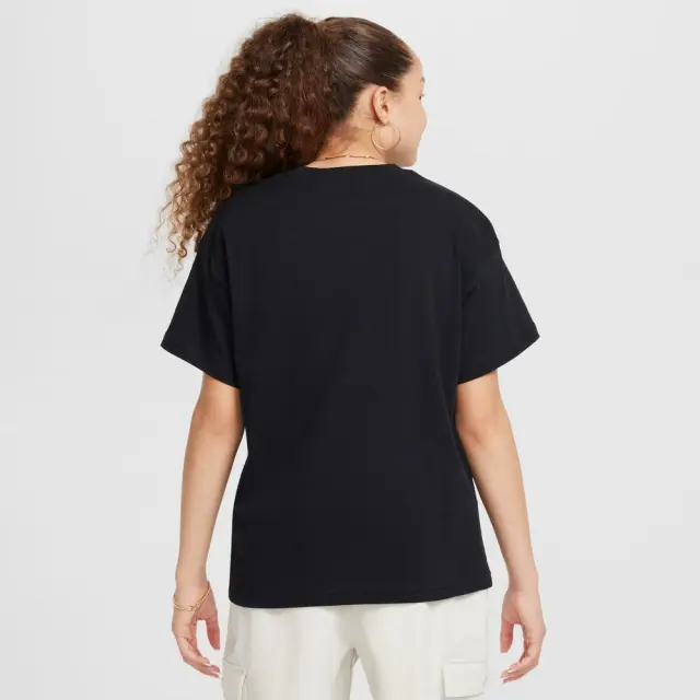 Nike Sportswear Essential ΠΑΙΔΙΚΗ ΜΠΛΟΥΖΑ (FZ5539-010) - Μαύρο 3