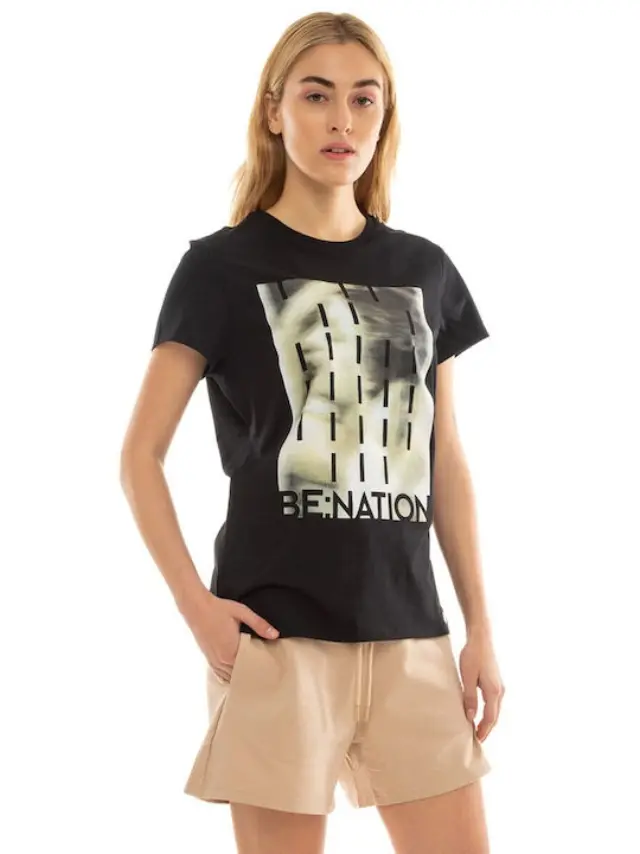 BE NATION S/S REGULAR AND LONG TEE - XL 2