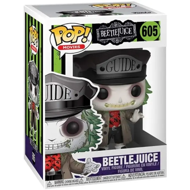 Φιγούρα Funko Pop! Movies: Beetlejuice - Beetlejuice Guide with Hat #605 Vinyl Figure 3
