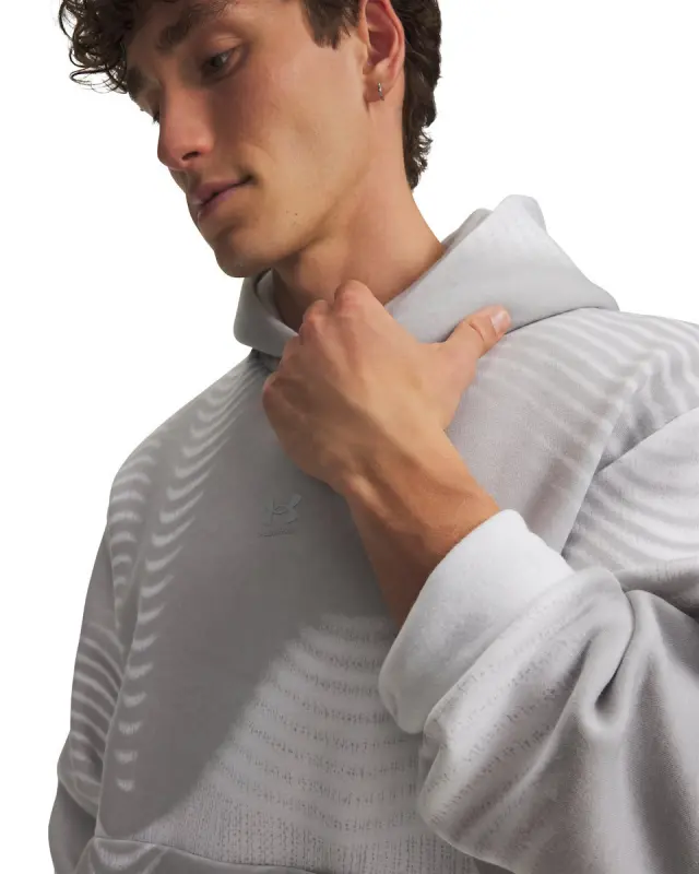 Under Armour Icon Fleece Printed Hoodie 6016615-011 - M 3