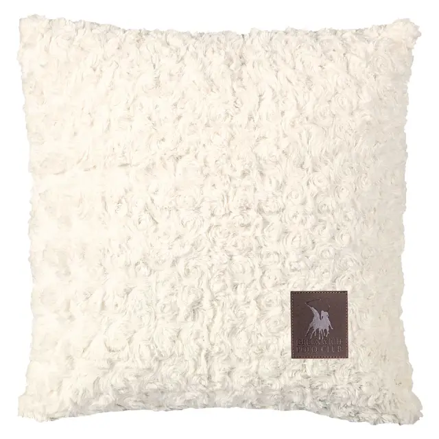 Greenwich Polo Club Μαξιλαρι Φιγουρας 40Χ40 Essential 3959 White White 3