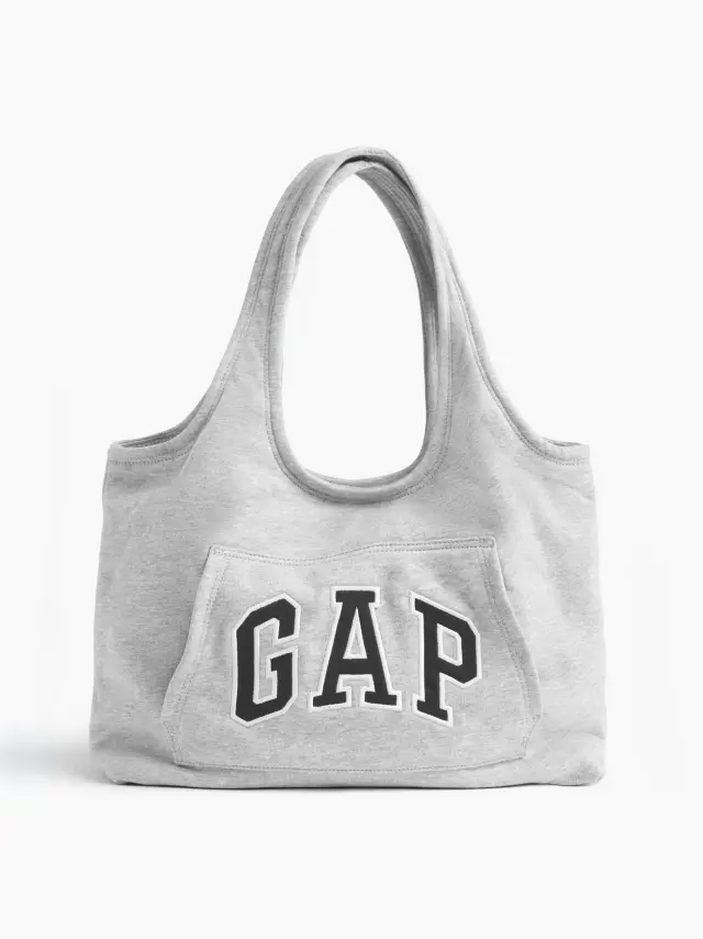 Γυναικεία Τσάντα Hoodie Tote Light heather grey - ONESIZE