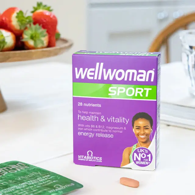 Vitabiotics Wellwoman Sport & Fitness 30 ταμπλέτες 3