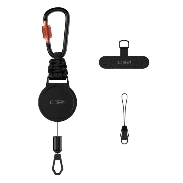 Tech-protect Ath04 Urbanloop Anti-theft Holder Black/orange 2